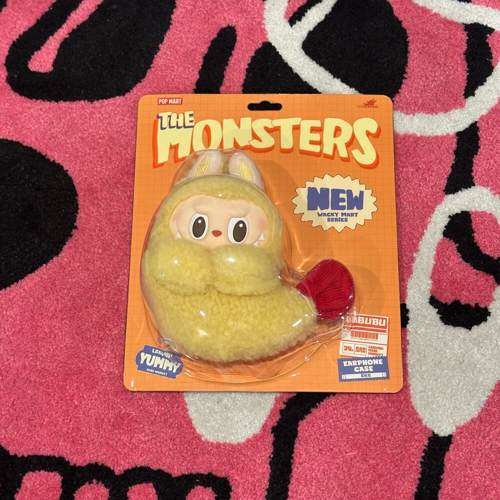 Pop Mart Labubu The Monsters Wacky Mart Series Fried Shrimp Figure – Sealed